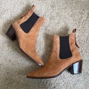 Frame Shoes Frame Le Lexington Chelsea Suede Ankle Bootie Boots